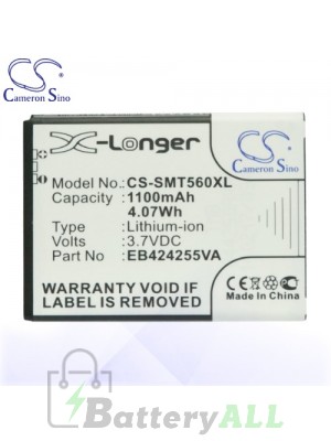 CS Battery for Samsung Exclaim SPH-M550 / Flight II SGH-A927 Battery PHO-SMT560XL