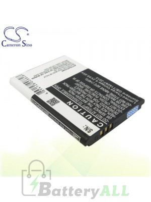 CS Battery for Samsung SGH-1167 / SGH-A157 / SGH-A237 / SGH-A701 Battery PHO-SMX200SL