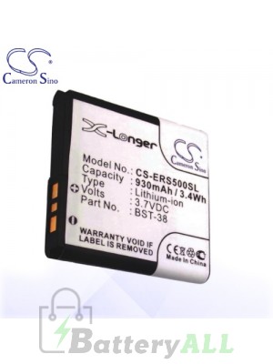 CS Battery for Sony Ericsson Robyn / S500 / S500c / S500i / T303 Battery PHO-ERS500SL