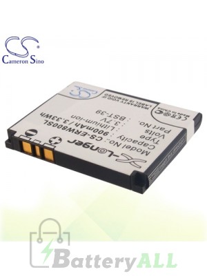 CS Battery for Sony Ericsson K758c / T707 / TM717 / V600i / V630i Battery PHO-ERW800SL