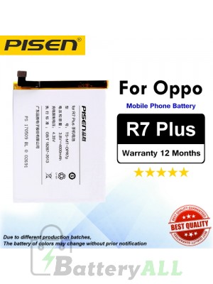 Original Pisen Battery For Oppo R7 Plus Battery