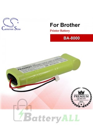 CS-PBA800SL For Brother Printer Battery Model BA-8000