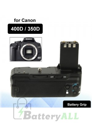 Camera Battery Grip for Canon 400D 350D XT/Xti with One Battery Holder S-DBG-0117