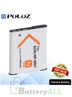 PULUZ NP-BN1 3.7V 900mAh Camera Battery for Sony DSC-W390 / DSC-W380 / DSC-W370 PU1033