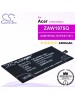 CS-ACW713SL For Acer Tablet Battery Model Aprilia / ZAW1975Q / ZAW1975Q 1/ICP3/61/127 / ZWA1975Q