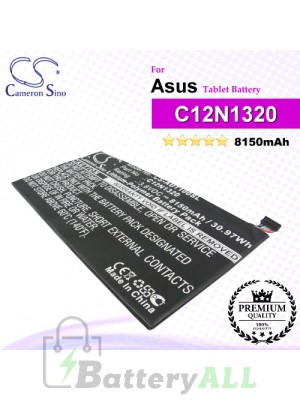 CS-AUT100SL For Asus Tablet Battery Model 0B200-00720300 / C12N1320