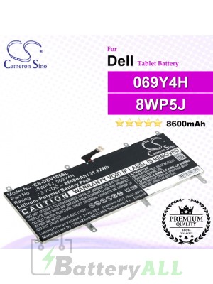CS-DEV105SL For Dell Tablet Battery Model 069Y4H / 8WP5J