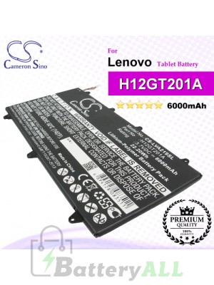 CS-LVA219SL For Lenovo Tablet Battery Model H12GT201A
