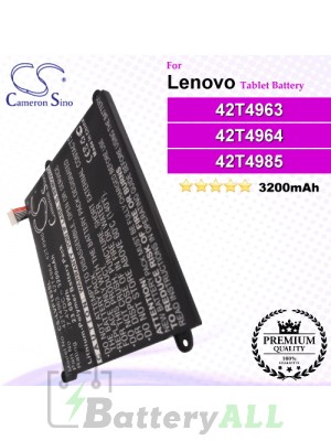 CS-LVP183SL For Lenovo Tablet Battery Model 42T4963 / 42T4964 / 42T4965 / 42T4966 / 42T4985