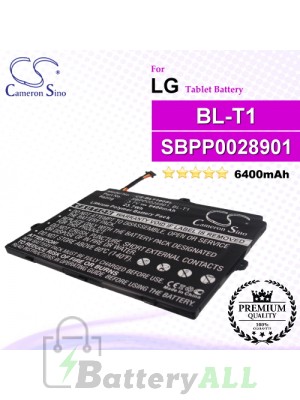 CS-BLT100SL For LG Tablet Battery Model BL-T1 / SBPP0028901