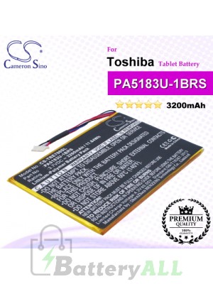 CS-TRE700SL For Toshiba Tablet Battery Model PA5183U-1BRS
