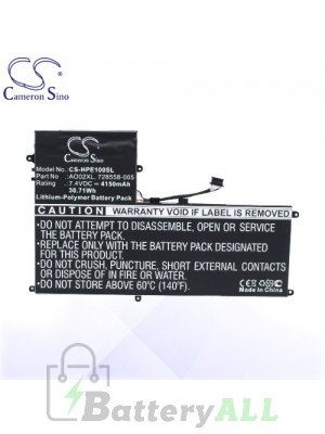 CS Battery for HP 72558-005 / 728250-421 / 728558-005 / AO02030XL Battery TA-HPE100SL